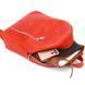 Vintage leather women's backpack Shvigel 16327 Red 16327 фото 5
