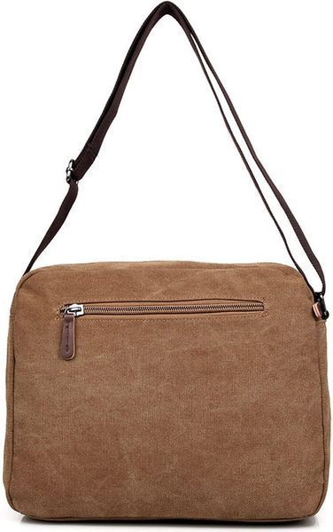 Men's bag Vintage 14445 textile Brown 14445 фото