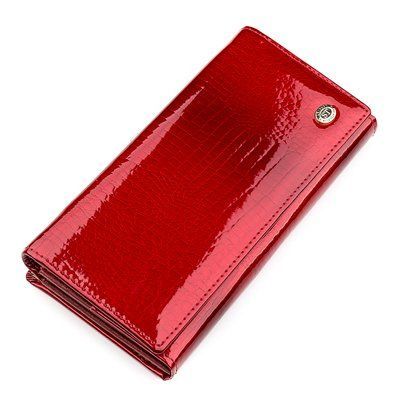 Кошелек женский ST Leather 18395 (S3001A) красивый Красный 18395 фото