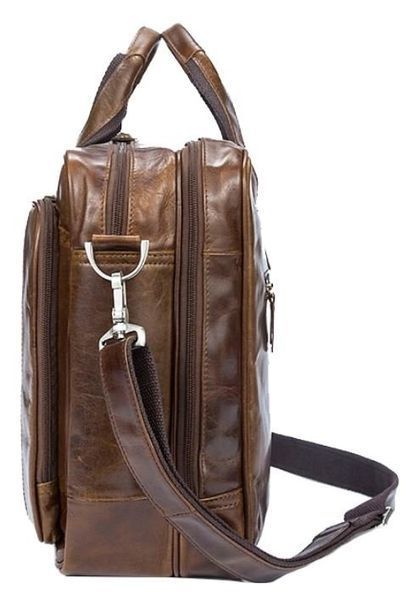 Men's leather bag Vintage 14769 Brown 14769 фото