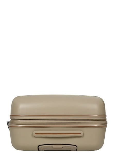 Polypropylene suitcase France medium M champagne | 67x45x26 cm | 69 l | Weight: 3.8 kg | Snowball 61303 61303-M фото