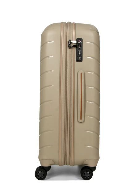 Polypropylene suitcase France medium M champagne | 67x45x26 cm | 69 l | Weight: 3.8 kg | Snowball 61303 61303-M фото