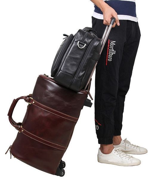 Men's bag Vintage 14398 for a 17-inch laptop Black 20256 фото