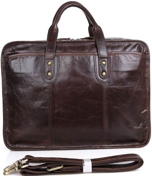 Bag Vintage 14539 made of genuine leather Brown 14539 фото