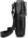 Compact genuine leather bag Vintage 14811 Black 14811 фото 4