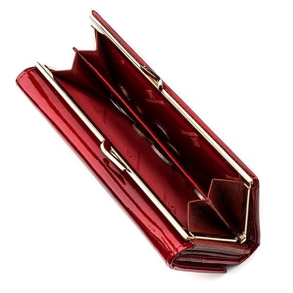 Кошелек женский ST Leather 18395 (S3001A) красивый Красный 18395 фото