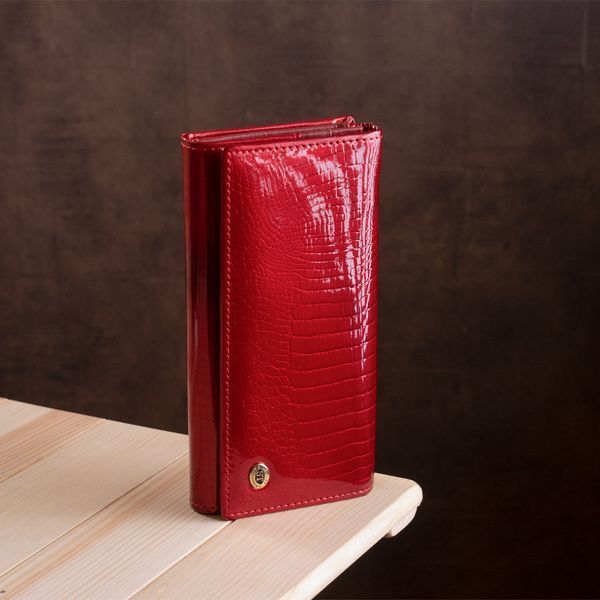 Кошелек женский ST Leather 18395 (S3001A) красивый Красный 18395 фото