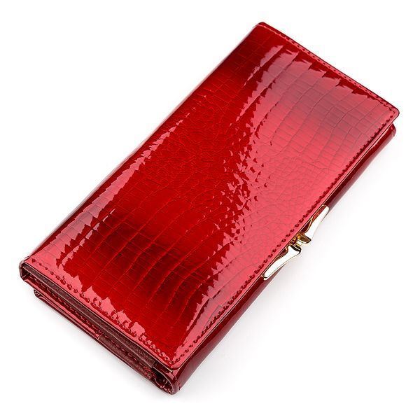 Кошелек женский ST Leather 18395 (S3001A) красивый Красный 18395 фото