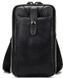 Compact genuine leather bag Vintage 14811 Black 14811 фото 1