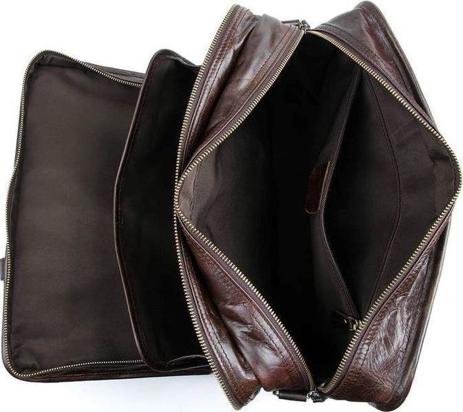 Bag Vintage 14539 made of genuine leather Brown 14539 фото