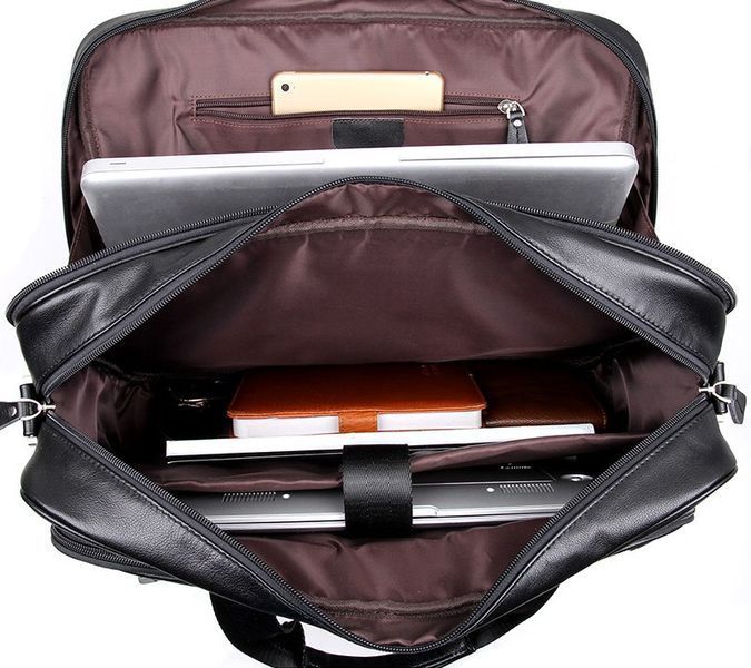 Men's bag Vintage 14398 for a 17-inch laptop Black 20256 фото