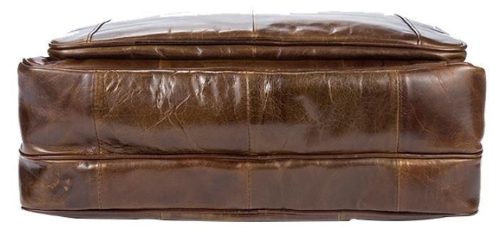 Men's leather bag Vintage 14769 Brown 14769 фото