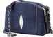 Women's bag STINGRAY LEATHER 18218 made of genuine stingray leather Blue 18218 фото 1