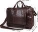 Bag Vintage 14539 made of genuine leather Brown 14539 фото 9