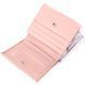 Compact women's leather wallet with coin holder KARYA 21375 Powder 21375 фото 4