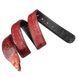 Belt SNAKE LEATHER 18593 made of genuine cobra leather Red 18593 фото 3