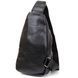 Shoulder bag with reptile skin embossing Vintage 20506 Black 20506 фото 2