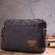 Comfortable men's textile purse 21258 Vintage Black 21258 фото 7