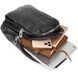 Shoulder bag with reptile skin embossing Vintage 20506 Black 20506 фото 5