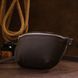 Matte leather banana boat Shvigel 16381 Brown 16381 фото 6