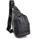 Shoulder bag with reptile skin embossing Vintage 20506 Black 20506 фото 1