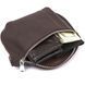 Matte leather banana boat Shvigel 16381 Brown 16381 фото 4