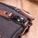Comfortable men's textile purse 21258 Vintage Black 21258 фото 9