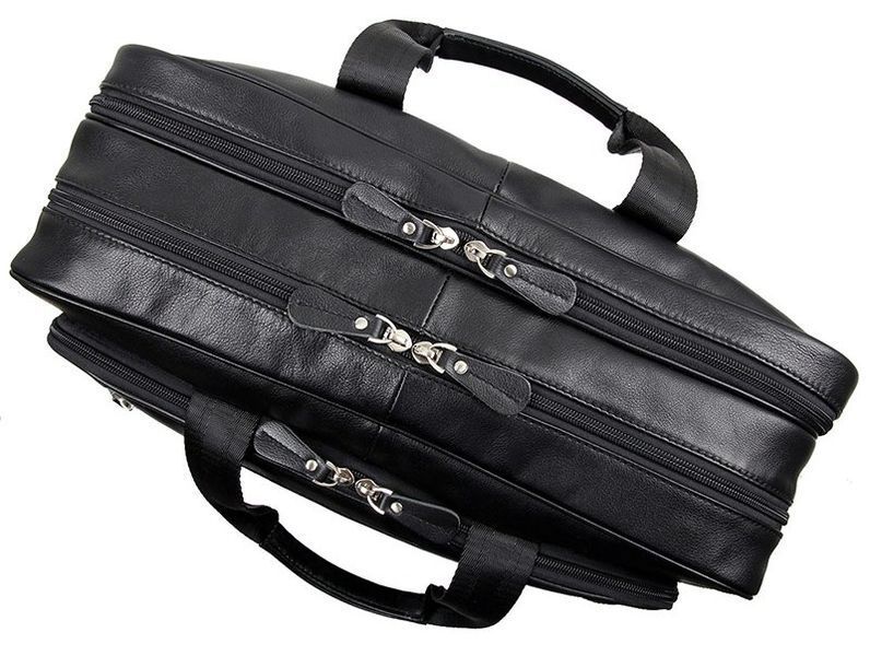Men's bag Vintage 14398 for a 17-inch laptop Black 20256 фото