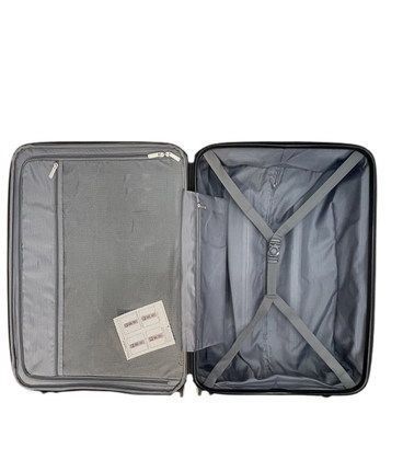 Polypropylene carry-on suitcase had S black| 55*38*20 cm | 2.6 kg | 36 l | Snowball 91203 91203-blackS фото