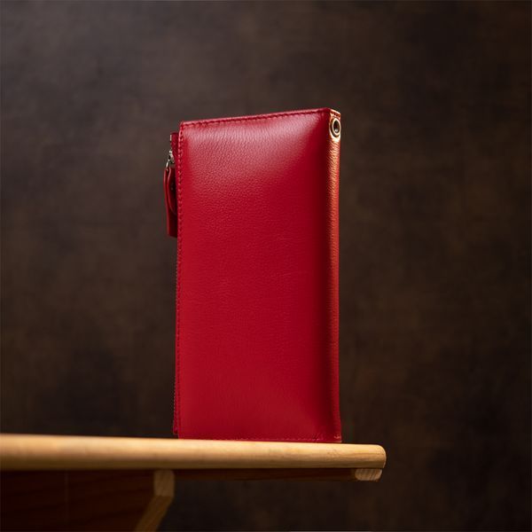 Яркий женский кошелек-клатч ST Leather&nbsp;19374 Красный 19374 фото