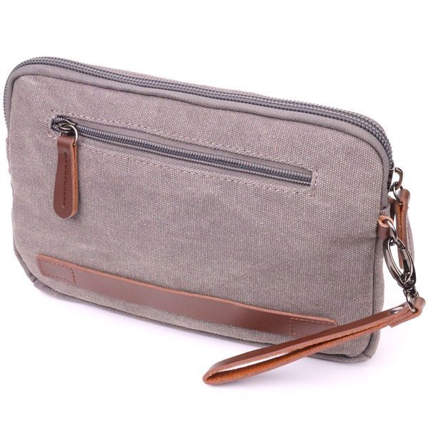 Men's roomy textile badge 21259 Vintage Gray 21259 фото