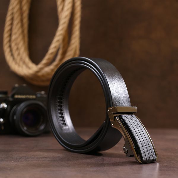 Original men's belt Vintage 20364 Black 20364 фото