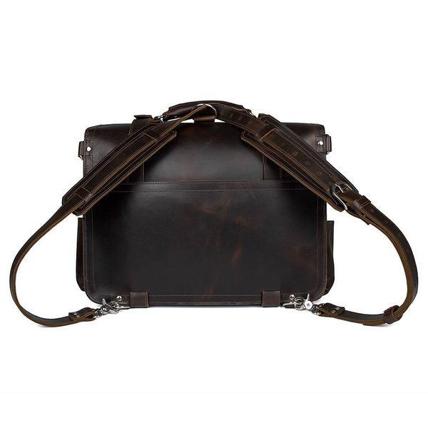Сумка Vintage 14542 из натуральной кожи Коричневая 14542 фото