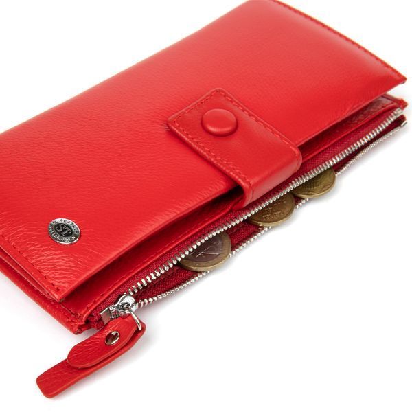 Яркий женский кошелек-клатч ST Leather&nbsp;19374 Красный 19374 фото