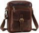 Men's bag Vintage 14638 made of vintage leather Red 14638 фото 1
