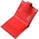 Яркий женский бумажник из натуральной фактурной кожи KARYA 20951 Красный 20951 фото 4