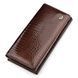 Кошелек женский ST Leather 18396 (S3001A) лакированная кожа Коричневый 18396 фото 1