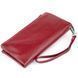 Кошелек-клатч из кожи с карманом для мобильного ST Leather 19311 Бордовый 19311 фото 2