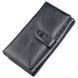 Гаманець-клатч з візитницею ST Leather 18880 Сіро-синій 18880 фото 2