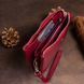 Вместительный клатч на два отделения женский ST Leather 19249 Бордовый 19249 фото 8