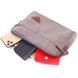 Men's roomy textile badge 21259 Vintage Gray 21259 фото 6