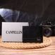 Practical clip made of genuine full-grain leather CANPELLINI 21518 Black 21518 фото 8