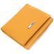 Bright women's leather wallet with coin holder KARYA 21376 Yellow 21376 фото 1
