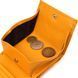 Bright women's leather wallet with coin holder KARYA 21376 Yellow 21376 фото 6