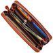 Beautiful wallet for women made of genuine textured crocodile leather CANPELLINI 21620 Cognac 21620 фото 5