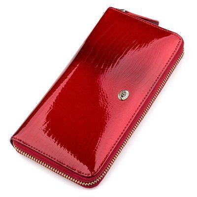 Гаманець жіночий ST Leather 18397 (S4001A) на блискавках Червоний 18397 фото