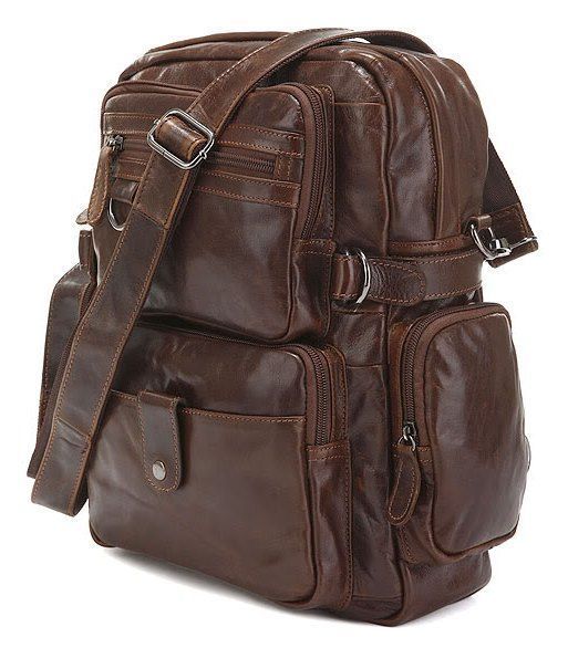 Backpack Vintage 14232 leather Brown 20147 фото