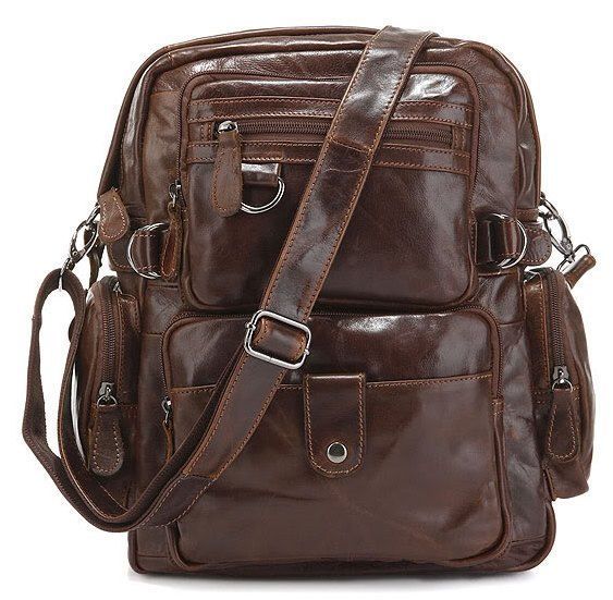Backpack Vintage 14232 leather Brown 20147 фото