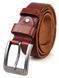 Men's belt Vintage 14400 for jeans Brown 20259 фото 2