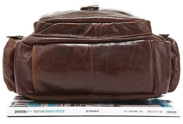 Backpack Vintage 14232 leather Brown 20147 фото